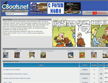 Tablet Screenshot of cboats.net